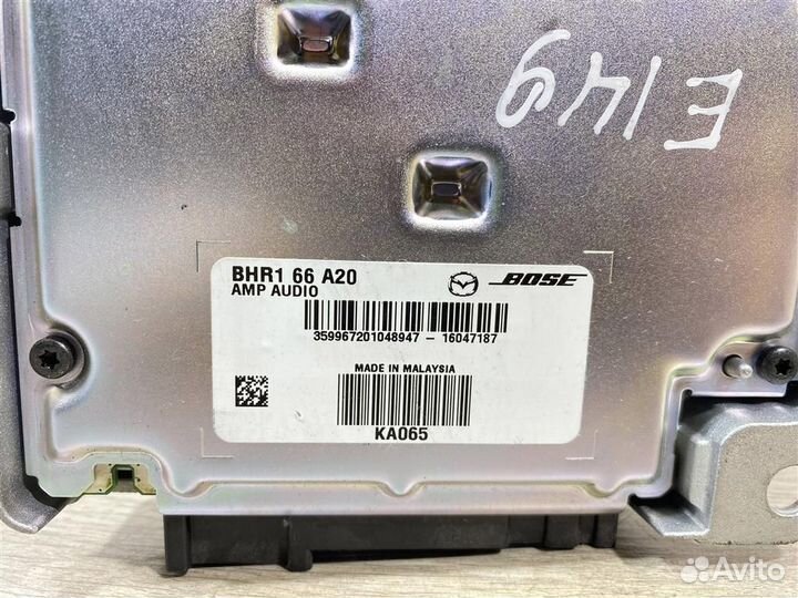 Усилитель акустической системы Мазда 3 bm бм