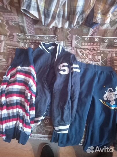 Вещи пакетом на мальчика 122