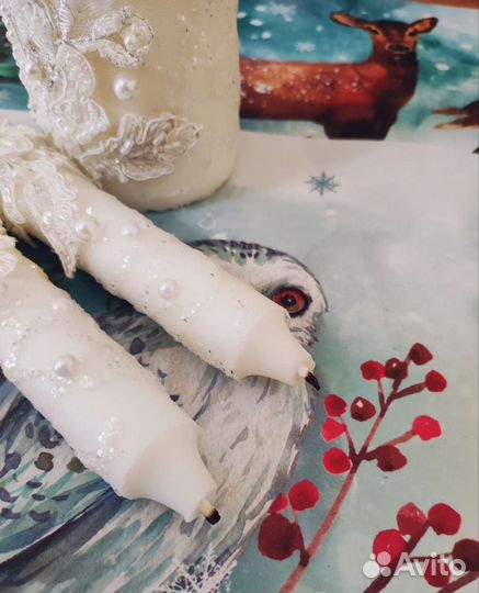 Свечи восковые