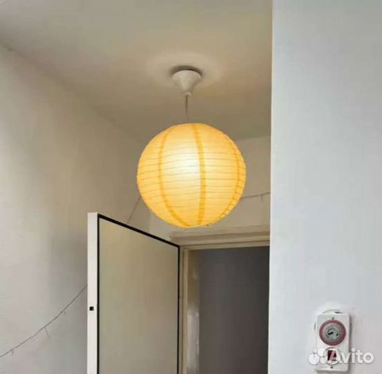 Люстра-шар из рисовой бумаги