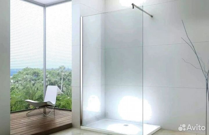Стеклянные душевые
