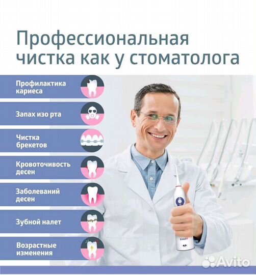 Ирригатор портативный B.Well WI-911 330 мл