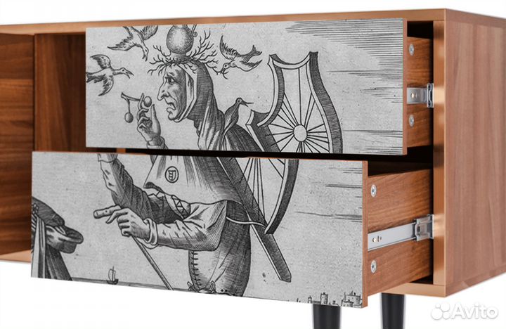 Тв-тумба T1 - Орех - Blau Schuyte