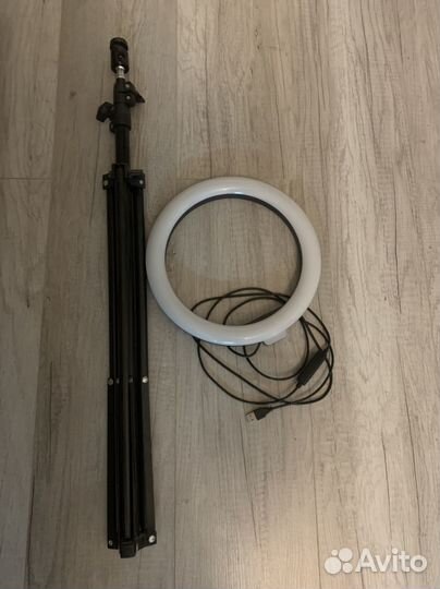 Кольцевая лампа бу