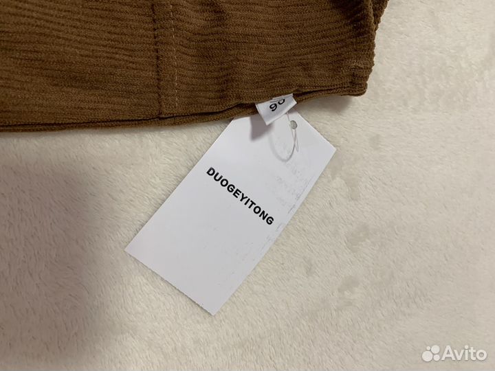 Вельветовый комбинезон 92