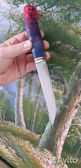 Нож охотничий из порошковой стали