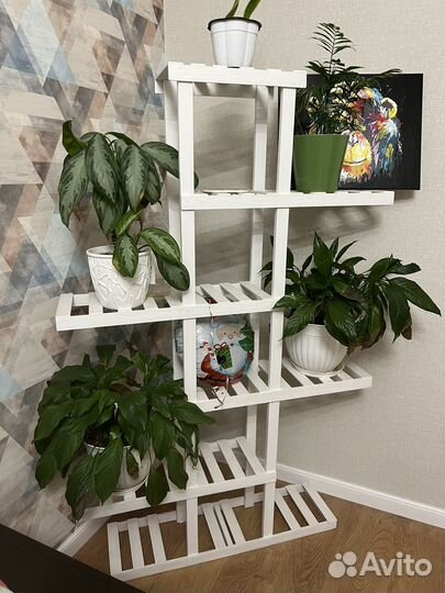 Полка стеллаж подставка для цветов