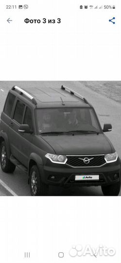 УАЗ Patriot 2.7 МТ, 2015, 107 000 км