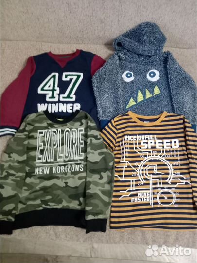 Пакет вещей. 22 вещи. Размер 110-116