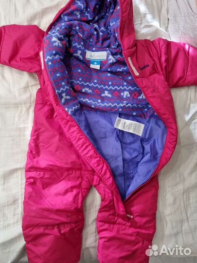 Зимний комбинезон на пуху на 12-18 мес