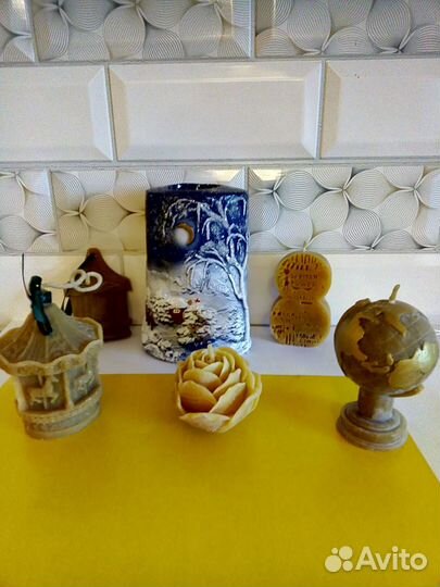 Свечи восковые