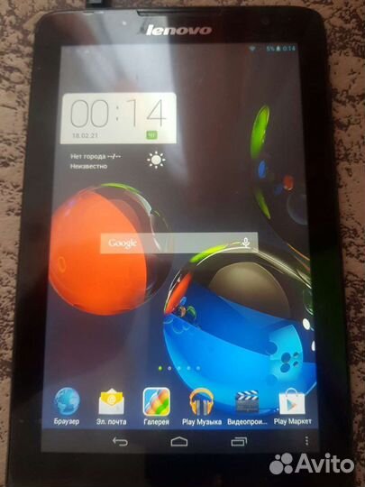 Планшет lenovo A7600