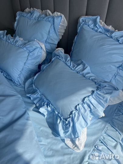 Постельное белье с рюшами