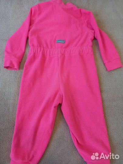 Флисовая поддева для девочки 80 86