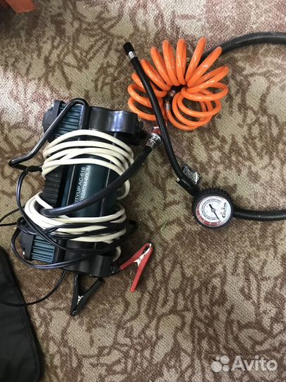 Компрессор 2-х цилиндровый (работает один)