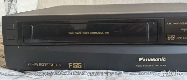 Видеомагнитофон panasonic hi fi стерео F55