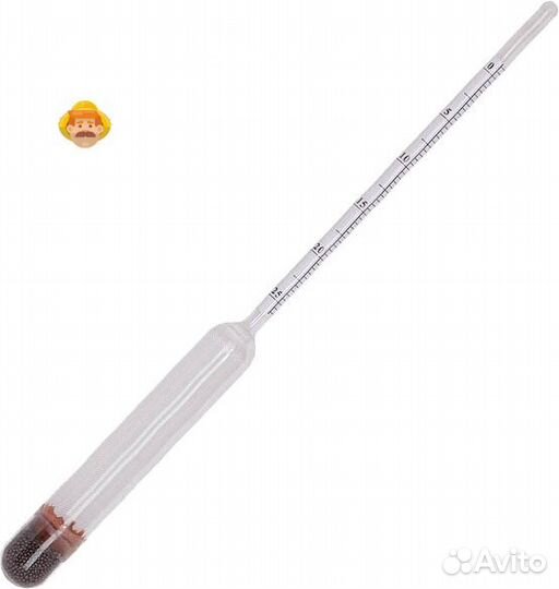 Ареометр-сахаромер ас-3, от 0-25