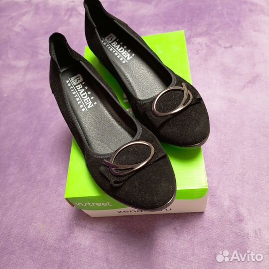 Балетки натуральная кожа 41