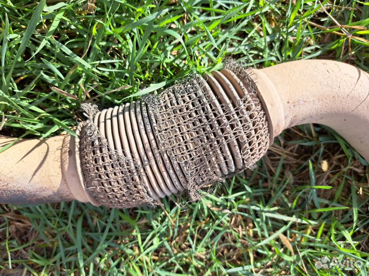 Приёмная труба Audi A6 C6