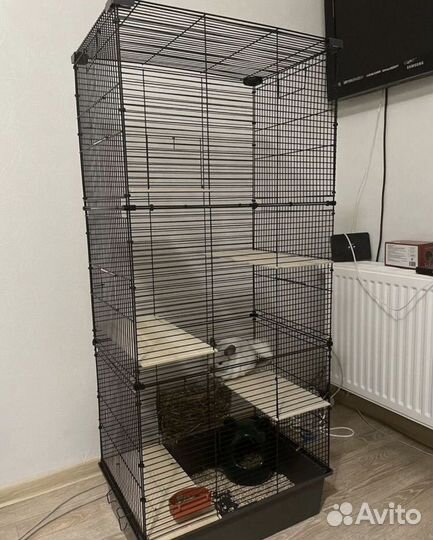 Клетка для шиншилл/крыс новая