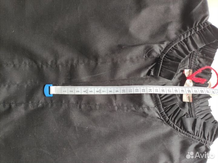 Летнее чёрное платье