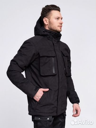Куртка мужская Inruska Island мембрана черный
