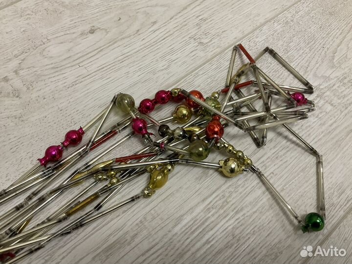 Бусы на елку СССР