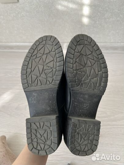 Полуботинки кожаные 37 размер