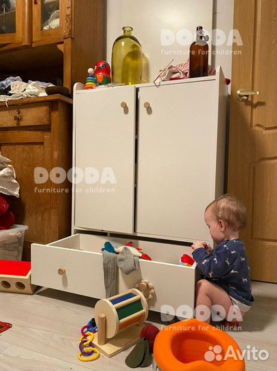 Шкаф для детей Lummi / Развивающая мебель Монтессо