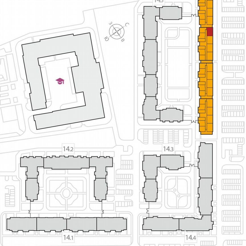 2-к. квартира, 60,5 м², 1/8 эт.