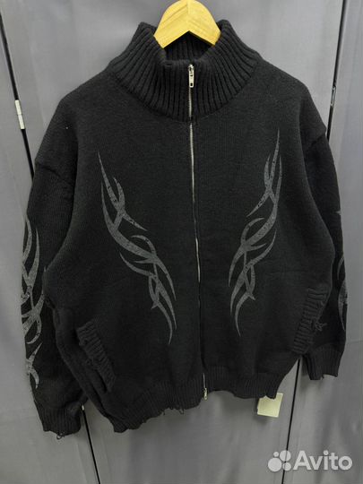 Свитер balenciaga оверсайз (стиль 2024)