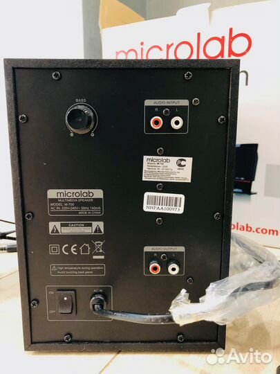 Колонки 2.1 Microlab M-700 новые