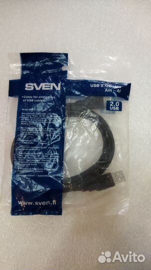 Кабель удлинитель usb Sven