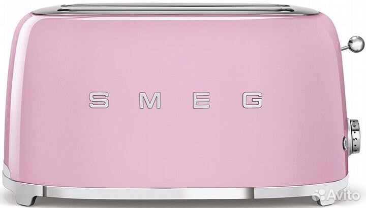 Тостер Smeg TSF02pkeu розовый