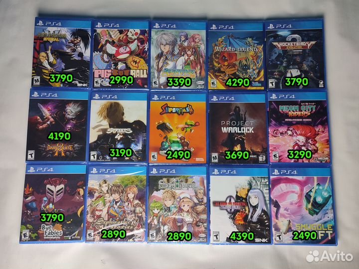 Редкие и не только игры для PS4 (обновл. 25.06.23)