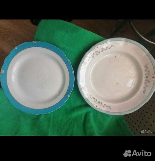 Фарфоровые тарелки Кузнецова