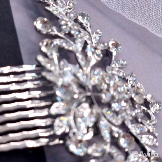 Украшение для волос свадебное