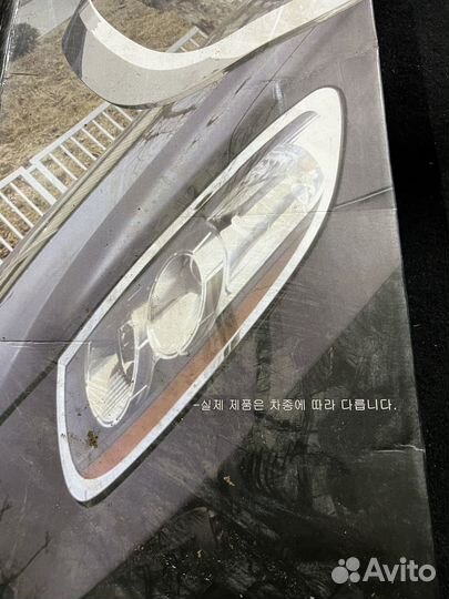 Молдинги фар Hyundai Santa Fe 2