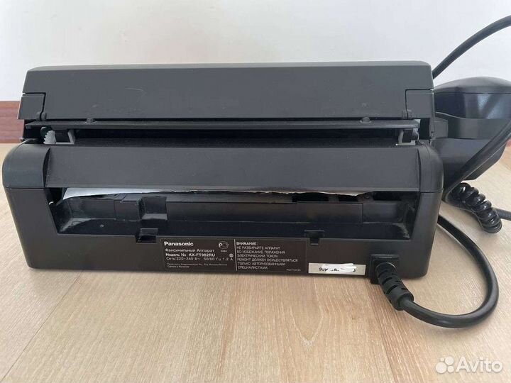 Телефон стационарный panasonic kx-ft 982