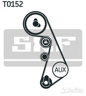 Комплект ремня грм vkma01008 SKF