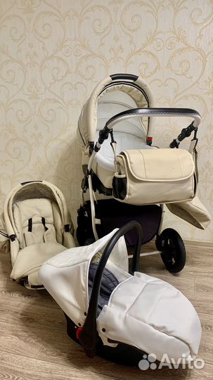 Детская коляска indigo 3 в 1