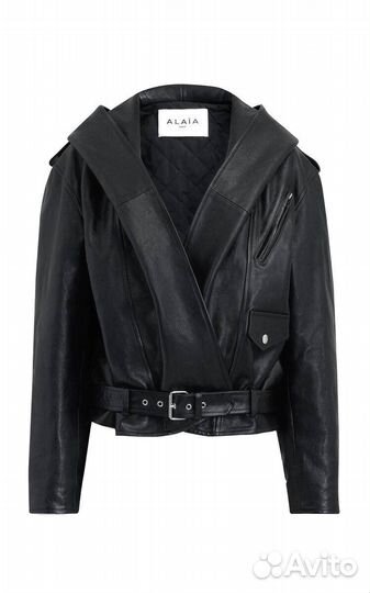 Кожаная куртка Alaia