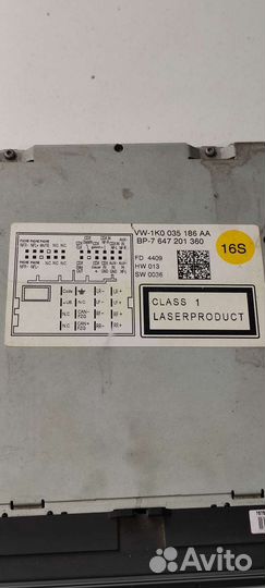 Магнитола volkswagen jetta 5