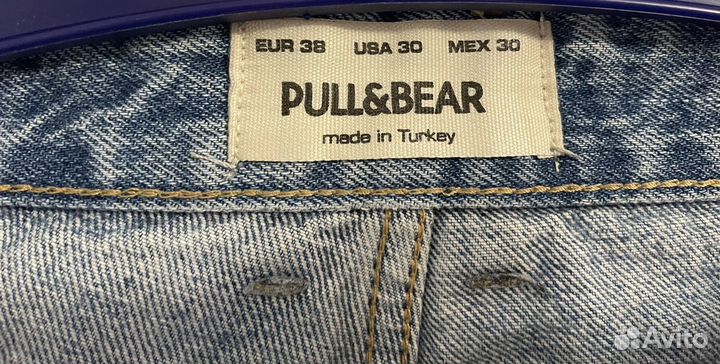 Джинсы pull and bear мужские 38