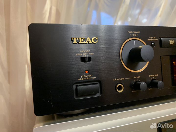 Teac MD-10 minidisc deck. Минидиск