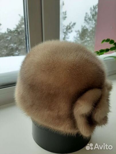 Шапка норковая женская