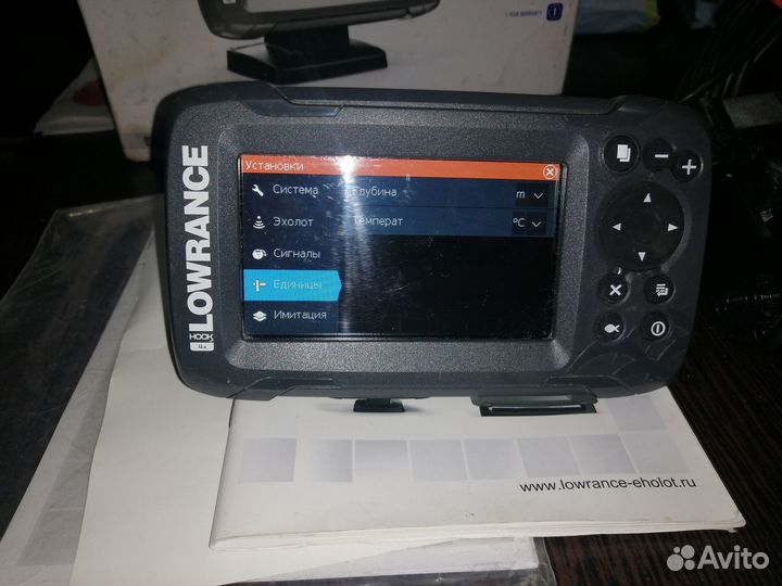 Эхолот lowrance hook2 4x bullet