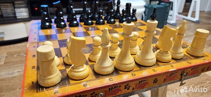 Шахматы деревянные СССР советские