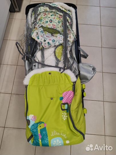 Санки коляска ника kids