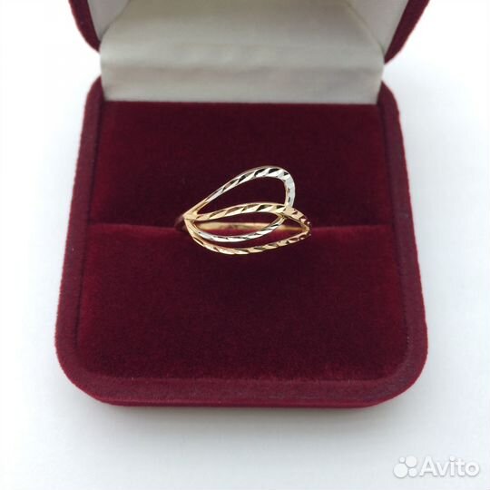 Щ43а, Кольцо золото 585 (id 59381)
